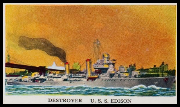 23 Destroyer USS Edison